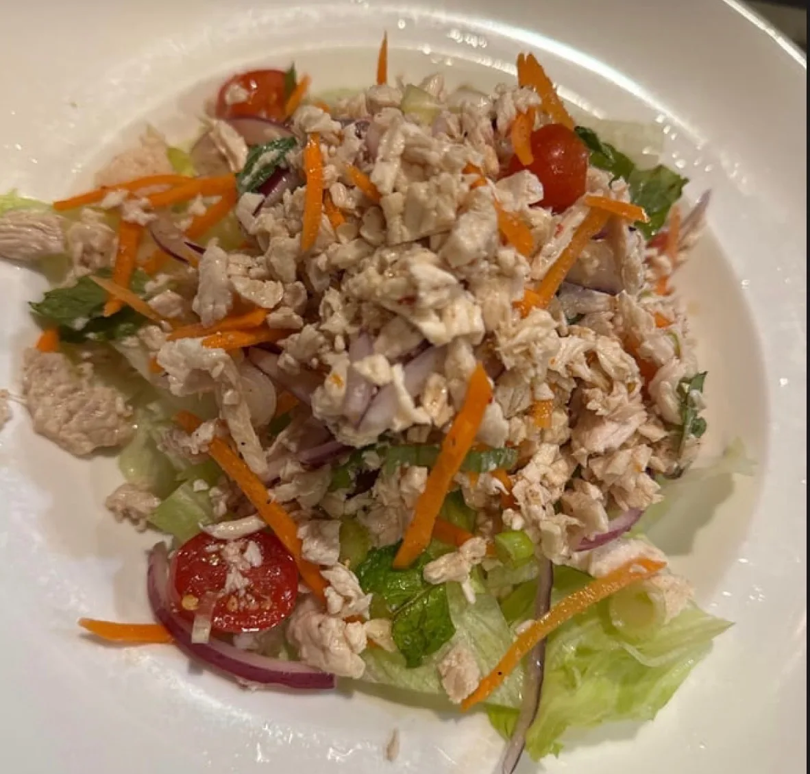 Larb Chicken Salad